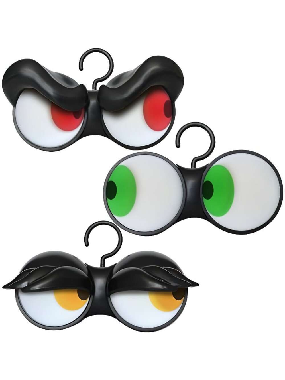 Halloween Flashing Peeping Eyes Lights (3 Pack); with Creepy Sound